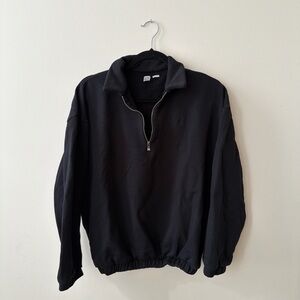 Toteme  Black Zip-Up Sweater